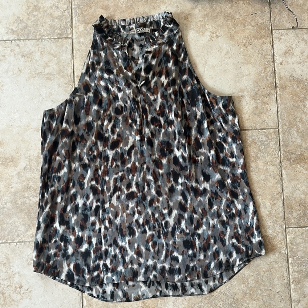 GO SILK 100% silk blouse, size medium
